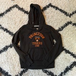Princeton League Black Hoodie Sweatshirt (S)